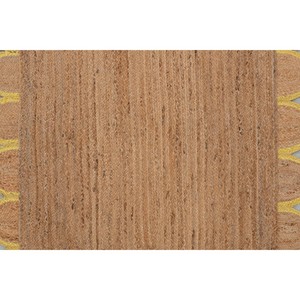 High End Natural Jute Rectangle Area Rug Braided Farmhouse Style Flat Pile Eco Friendly Spot Clean Living Room Decor - Product Image 5