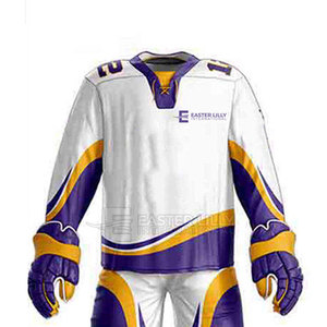 Uniforme de Hockey en Línea Personalizado para Hombre, Hecho en Pakistán, Uniforme de Hockey en Línea Sencillo a Bajo Precio - Product Image 4