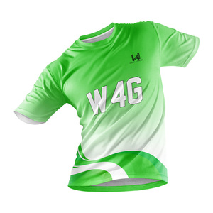 Custom Men's Adult Soccer Jersey Heat Transfer Printing Quick Dry Breathable 100% Polyester Custom Logo Team Name Plus Size - Product Image 2