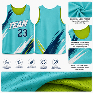 Chalecos de Entrenamiento de Fútbol Personalizados, Reversibles, de Malla, para Prácticas y Entrenamientos en Equipo, Fabricante OEM - Product Image 3