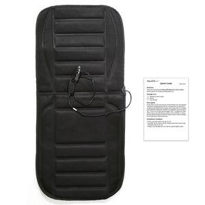 Coussin chauffant pour siège de voiture 12V avec régulateur de température réglable, coussins lombaires pour voitures, camions, fourgonnettes et SUV - Product Image 4