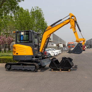 Mini-pelle compacte de haute qualité de 2,5 tonnes avec une puissance de 18 kW pour les travaux d'aménagement paysager et d'infrastructure - Product Image 1