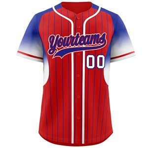 Cheap Blank Fashion Baseball Jersey Wholesale Plain Custom OEM Service Sublimation Team Baseball Jersey New Design - Product Image 3