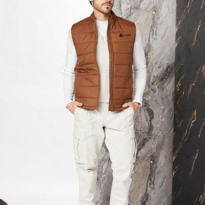 Chaleco Informal de Invierno para Hombre con Forro Interior Suave, Aislamiento Ligero, Ecológico y Transpirable para Uso Diario - Product Image 3