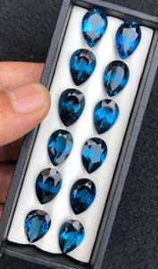 Topacio Azul Londres Natural Facetado de 10x14MM Directo de Fábrica para Pedidos al por Mayor a Precio de Fábrica - Product Image 4