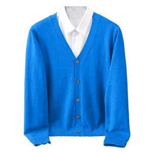Suéter de Punto Premium de Manga Larga con Cierre de Botones para Hombre, Informal y para Oficina, Cálido y Ligero - Product Image 2