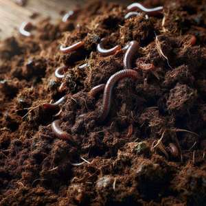 Engrais de Vermicompost Biologique Premium à Texture Granulaire Fine, Durée de Conservation de 24 Mois, Emballage Personnalisé pour l'Amélioration des Sols - Product Image 5
