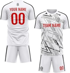 Conjunto de Uniforme de Fútbol de Último Diseño, Conjunto al por Mayor, Conjunto de Uniforme de Fútbol Sublimado de Moda, Transpirable, de Secado Rápido, 100% Poliéster - Product Image 3