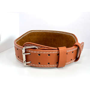 Cinturón de Levantamiento de Pesas Ajustable de Cuero Genuino PU Personalizado al por Mayor para Protección de Cintura en Gimnasio - Product Image 2