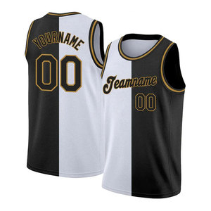 Maillots de basket-ball personnalisés de style premium pour un usage unisexe, légers, confortables, respirants, à manches courtes, imprimés, chemises de sport - Product Image 4