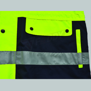 Veste de sécurité réfléchissante haute visibilité imperméable, vêtements de travail robustes, veste de chantier industrielle pour hommes, uniforme - Product Image 6