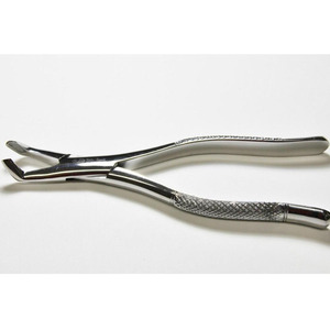 Forceps d'extraction dentaire manuels en acier inoxydable allemand de qualité supérieure, certifiés CE Classe I, consommables dentaires, poignée ergonomique - Product Image 1