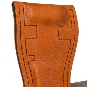 Soporte de Muñeca de Cuero con Cierre de Gancho y Bucle, Agarres de Cuero para Levantamiento de Pesas, Agarres de Cuero Unisex para Dominadas y Levantamiento de Potencia - Product Image 4