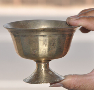 Tazón para helado de latón pulido a espejo, tazón para postre de latón de alta calidad y cuchara, nuevo diseño al precio más bajo - Product Image 2