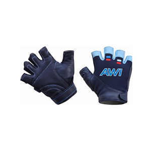 Gants de fitness unisexes AWI à demi-doigts, respirants, avec protection de la paume, pour la musculation, l'entraînement en salle de sport, antidérapants, fermeture auto-agrippante - Product Image 1