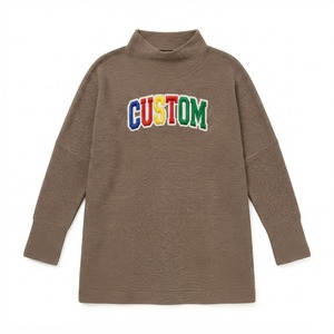เสื้อสเวตเชิ้ตไหมพรมผู้หญิงไซส์ใหญ่แบบสั่งทำพิเศษ ปักลายตัวอักษร กราฟิก สตรีทแวร์ เสื้อฮู้ดลำลอง แฟชั่น เสื้อผ้าขายส่ง - Product Image 3