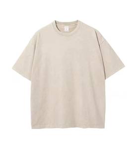เสื้อยืดสตรีทแวร์พิมพ์ลายซิลค์สกรีน ทรงโอเวอร์ไซส์ ไซส์พลัสสำหรับผู้ชาย ล้างสีแบบแอซิดวอช สไตล์วินเทจ ผ้าคอตตอนถัก 100% น้ำหนัก 230 กรัม - Product Image 3