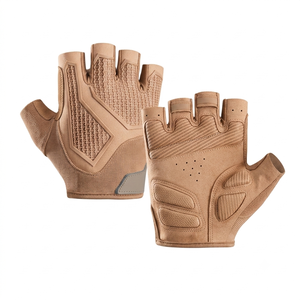 Geo Brothers Unisex <b>Half</b> Finger Fitness Gloves Polyester Breathable Non <b>Slip</b> Gym Weight Lifting Workout Bodybuilding - Product Image 3