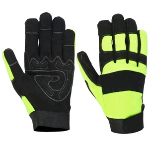 Gants de mécanicien pour hommes Keven KI-754 Noir & Vert % Nylon Logo personnalisé USA Imperméables Écran tactile 2026 - Product Image 1