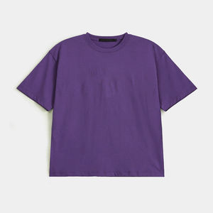 Camisetas de Algodón 100% de Alta Calidad, Tallas Grandes, Estampadas, Bordadas, Lisas, Personalizadas para Hombre - Product Image 1