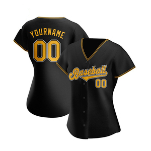 Maillot de baseball personnalisé confortable, design par sublimation professionnel, nouveau style, vêtements d'équipe pour le baseball et le softball - Product Image 3