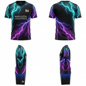 Conjunto de Uniforme de Entrenamiento de Fútbol Profesional, Ropa Deportiva Transpirable para Equipos, MALUZA INDUSTRIES - Product Image 1