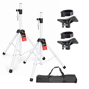 Heavy Duty 72" Height Adjustable Metal PA <b>DJ</b> <b>Speaker</b> Stands 5-Core Tripod Pair for Studio Monitors - Product Image 1
