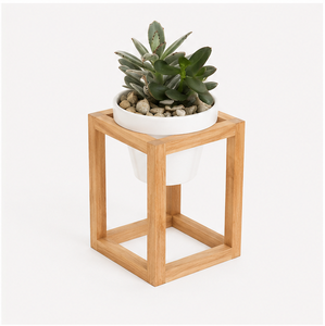 Wooden Plant <b>Stand</b> for Indoor Plants Wood Planter Holder & Sturdy Flower <b>Pot</b> <b>Stand</b> for Living Room Home Decor and Office Display - Product Image 5