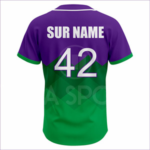 ชุดยูนิฟอร์มเบสบอลคุณภาพสูงแบบสั่งทำพิเศษ เสื้อเจอร์ซีย์ระบายอากาศ แห้งเร็ว ยืดได้สี่ทิศทาง ผลิตจากโพลีเอสเตอร์ 100% ชุดกีฬาสำหรับทีม - Product Image 3