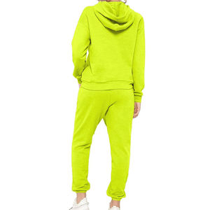 Chándal de alta visibilidad para mujer, talla grande, con el mejor diseño en contraste, mangas largas, material suave, chándal para mujer - Product Image 3