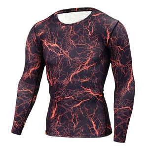 เสื้อแขนยาวรัดรูปสำหรับออกกำลังกายและฝึกซ้อมในยิม - Product Image 3