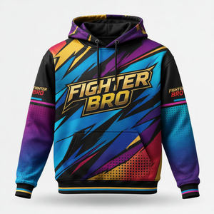 Sudadera con Capucha de Felpa de Algodón para Hombre, Ropa Deportiva, Ropa de Entrenamiento Profesional, Logotipo Personalizado, Calidad Premium - Product Image 1