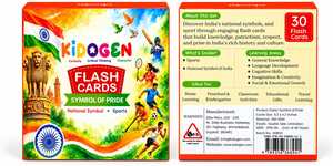 Tarjetas de Memoria de Papel KiDOGEN, Símbolos Nacionales y Deportivos, Juguete Educativo de Aprendizaje Cognitivo para Niños de 2-3 y 4-6 Años - Product Image 1