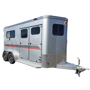 Best Selling <b>Top</b> Deal New Charter 2 Horse Straight <b>Load</b> Bumper Su-ndo-wner Pull Ready to Ship - Product Image 1