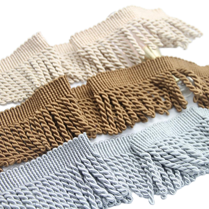 High Quality custom Gold Bullion Fringe <b>Trim</b> Metallic Twisted Decorative <b>Trim</b> for <b>Cushions</b> & Clothing - Product Image 1