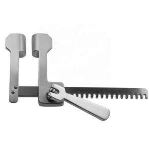 Separador de láminas Cooley de tamaño infantil, de aluminio de alta calidad, retractor quirúrgico cardiovascular Cooley - Product Image 3