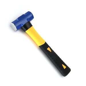 Marteau de luge avec fibre de verre marteau de haute qualité couleur personnalisée manche en fibre de verre outil de frappe marteau de luge personnalisé OEM - Product Image 4