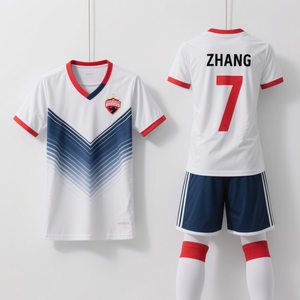 Custom Made Children Team Black Sportswear Quick Dry Breathable Football Uniform for Men with Sublimated Design - Product Image 5