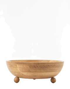 ชามไม้อะคาเซียขนาดใหญ่สำหรับใช้ในห้องครัวและโต๊ะอาหารทำจากไม้ที่ทันสมัยและทันสมัย - Product Image 1