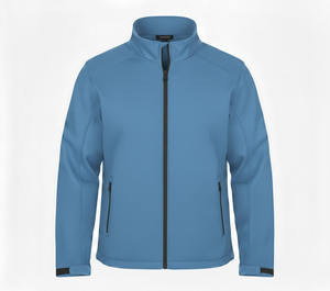 Chaqueta Softshell para Hombre, Nuevo Diseño, Cortavientos, Impermeable, Transpirable, Tallas Grandes, Cuello Alto, Cierre de Cremallera, Ligera, Secado Rápido - Product Image 5