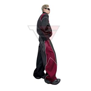 Conjunto de Pantalones y Chaqueta Cortavientos Personalizados ODM para Hombre, Traje Deportivo Reflectante con Cierre, 2 Piezas, Conjunto de Pantalones Cortavientos de Nailon - Product Image 3