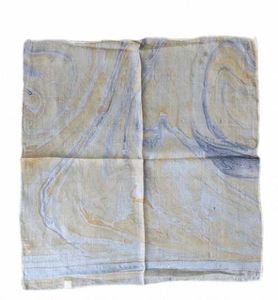 Handcrafted Marble Print Silk Bandana 50x50cm Abstract Swirl Square <b>Scarf</b> At Best Price From India Supplier <b>Scarf</b> - Product Image 5
