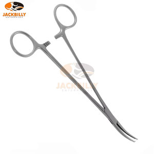 คีมหนีบหลอดเลือดแบบโค้ง HALSTED Premium Manual Surgical Clamp ขนาด 1x2 ฟัน ความยาว 21.0 ซม. ผลิตจากสแตนเลสสตีล ได้รับมาตรฐาน CE - Product Image 3