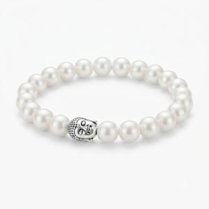 High Quality Mother of pearl Beads Buddha Bracelet Romantic Gift Fashion Charm Jewelry <b>for</b> <b>Men</b> Women Energy Meditation - Product Image 6