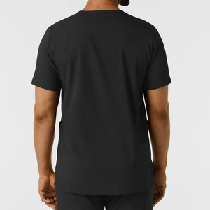 Fashion Hospital Uniform Nurse Beauty Dental Salon Work <b>Clothes</b> Custom Logo Stretch Medical <b>Scrubs</b> Set For Men - Product Image 2