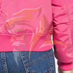 Chaqueta Varsity de Satén para Mujer, de Alta Calidad, Personalizable, Premium - Product Image 6