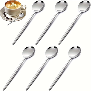Cuillère en acier inoxydable, meilleure vente, couverts dorés en acier inoxydable, couteau, cuillère, fourchette, meilleure vente - Product Image 3