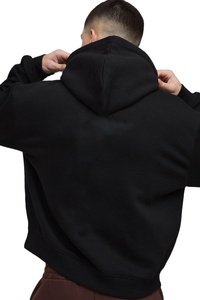 Vente chaude hommes 100% coton pull à capuche poids lourd personnalisé DTG imprimé Boxy Fit tenue décontracté Hip Hop Style sweat - Product Image 3