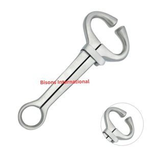 สายจูงวัวแบบสแตนเลสสำหรับควบคุมปศุสัตว์ ยี่ห้อ BISONS Wholesale Harms รุ่น Bull Lead สำหรับงานหนัก - Product Image 3