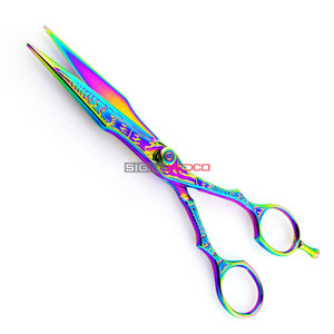 Dog Grooming Scissors Professional Sharp Cutting Pet Grooming <b>Shears</b> Durable Stainless Steel Straight Blade Hair Trimming <b>Tool</b> - Product Image 6
